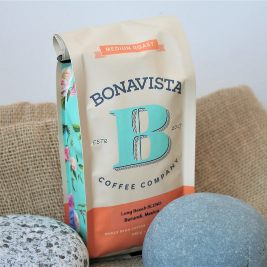 Long Beach Blend MEDIUM ROAST 340g whole bean coffee